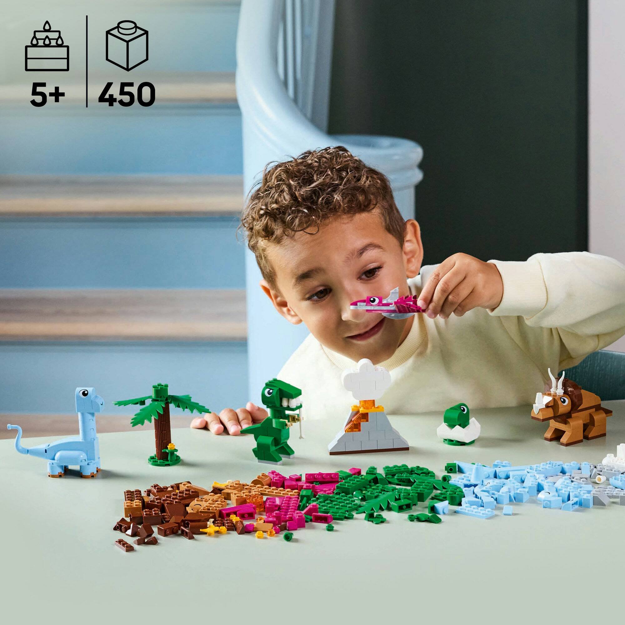 LEGO® Classic Creative Dinosaurs, Imaginative Toy Models 11041